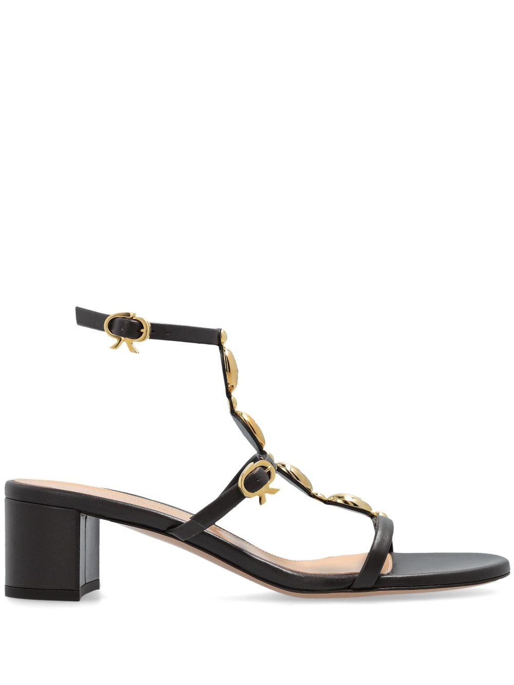 Gianvito Rossi 55mm Kalinda sandals Black