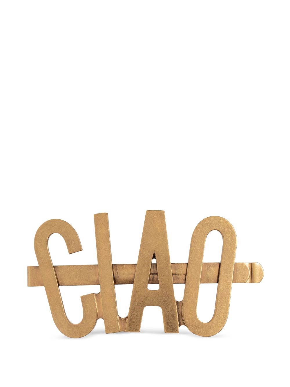 Moschino Ciao hairpin - Gold