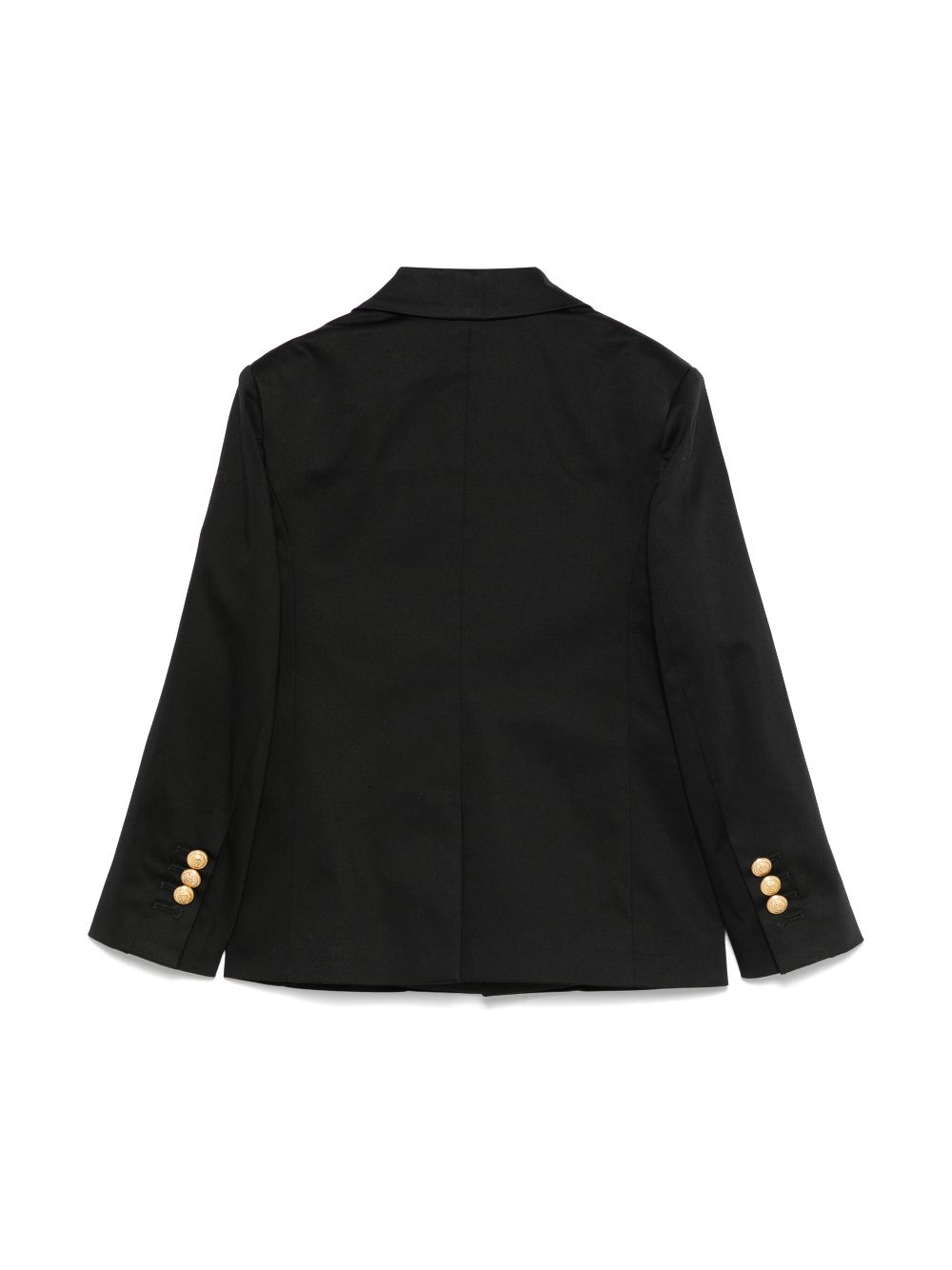 Balmain Kids Blazer met geborduurd logo - Zwart