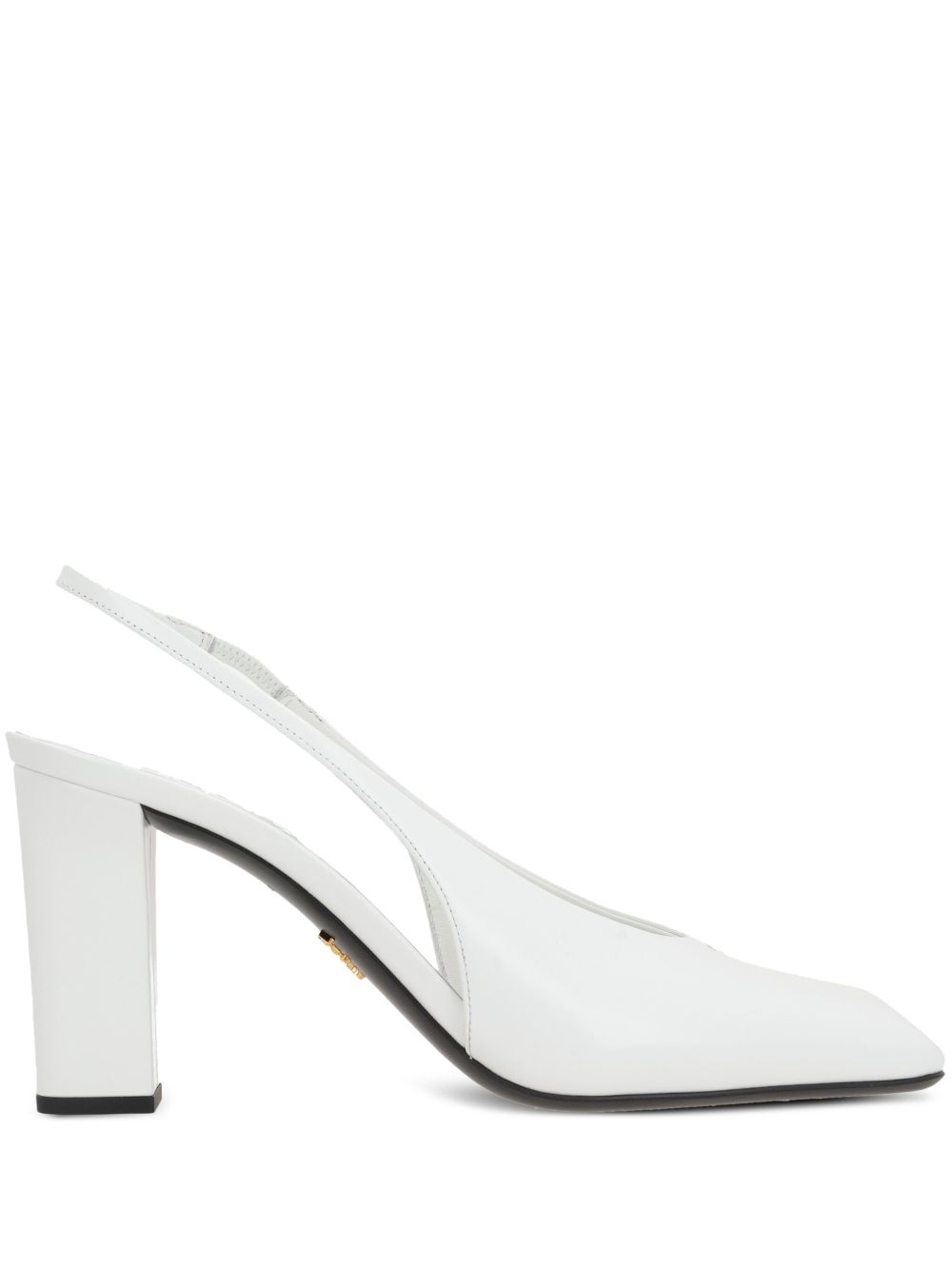 Prada Leren pumps Wit