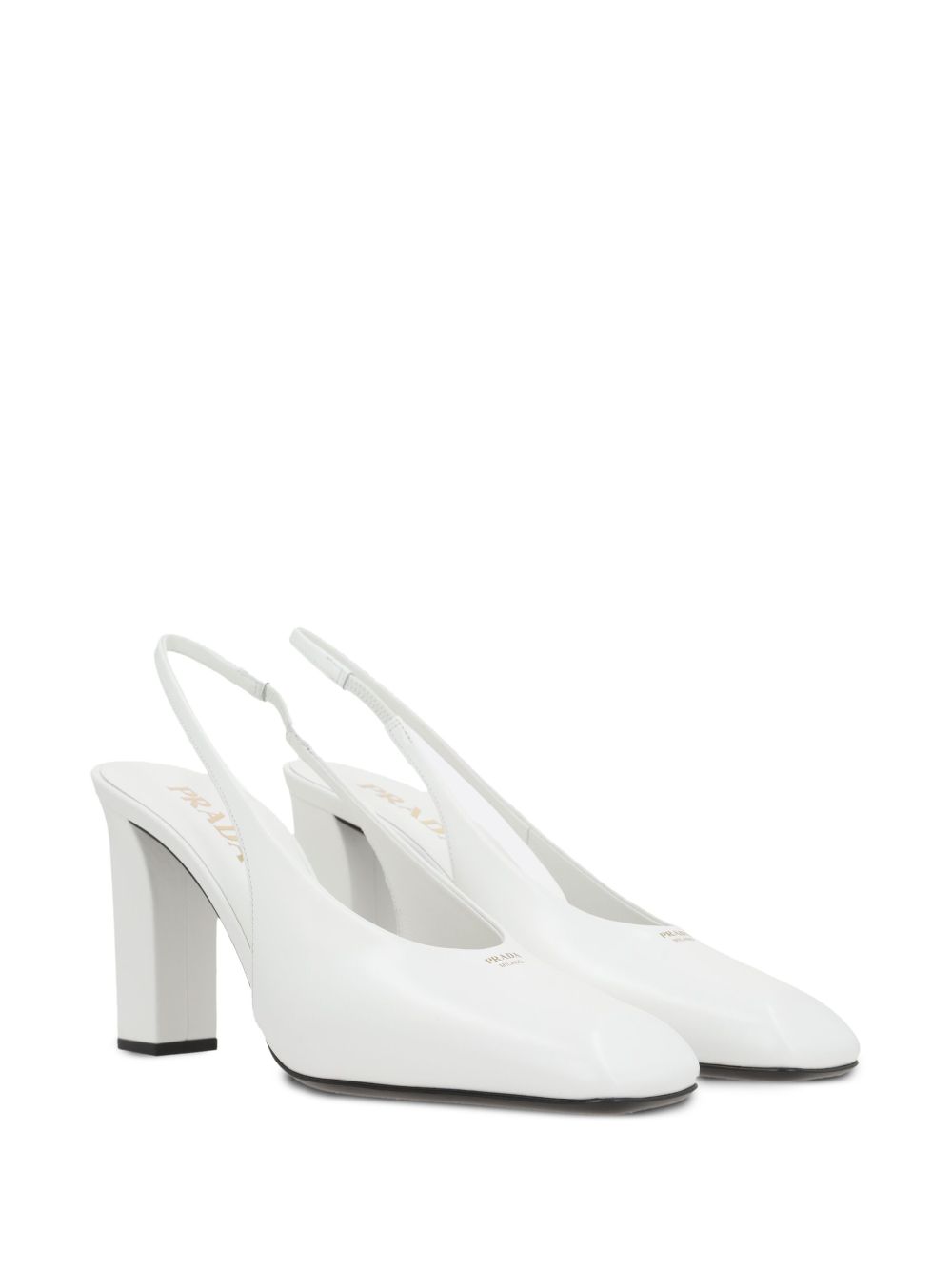 Prada leather pumps - Wit