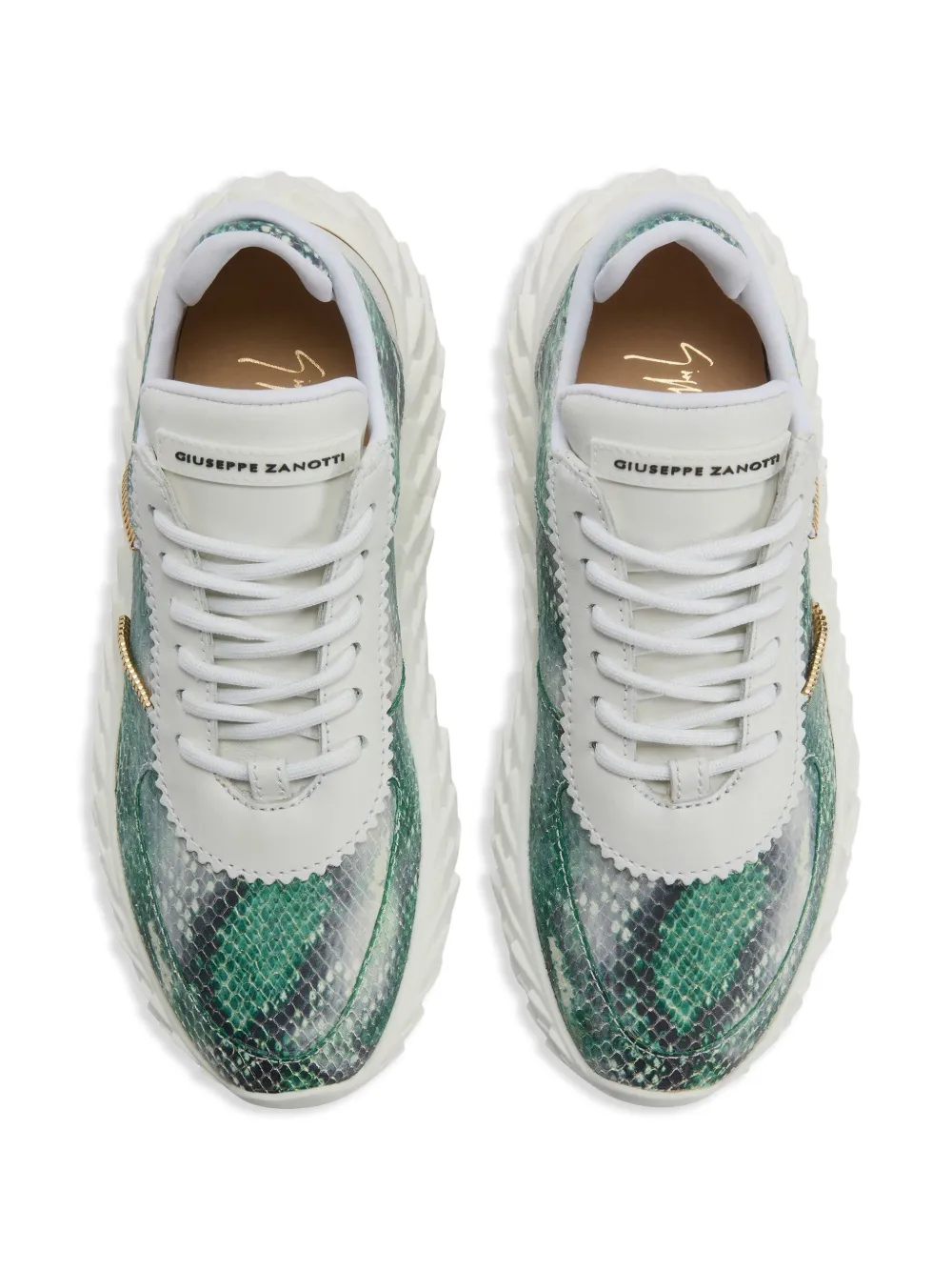 Giuseppe Zanotti Urchin sneakers Groen