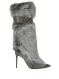 Giuseppe Zanotti 105mm Amaia Chain boots - Grey