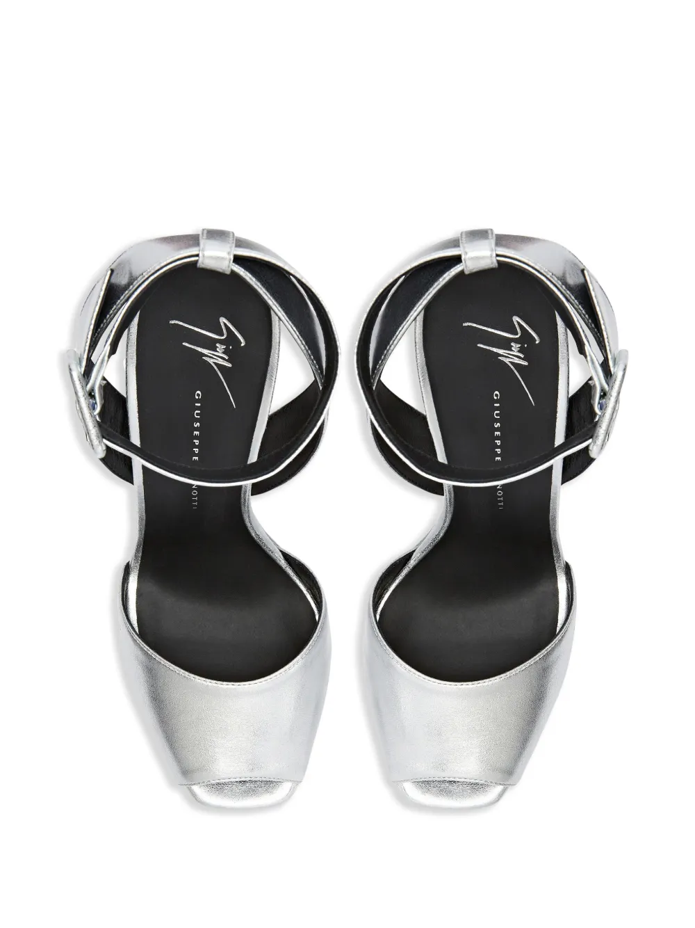 Giuseppe Zanotti 140mm Betty sandals Silver