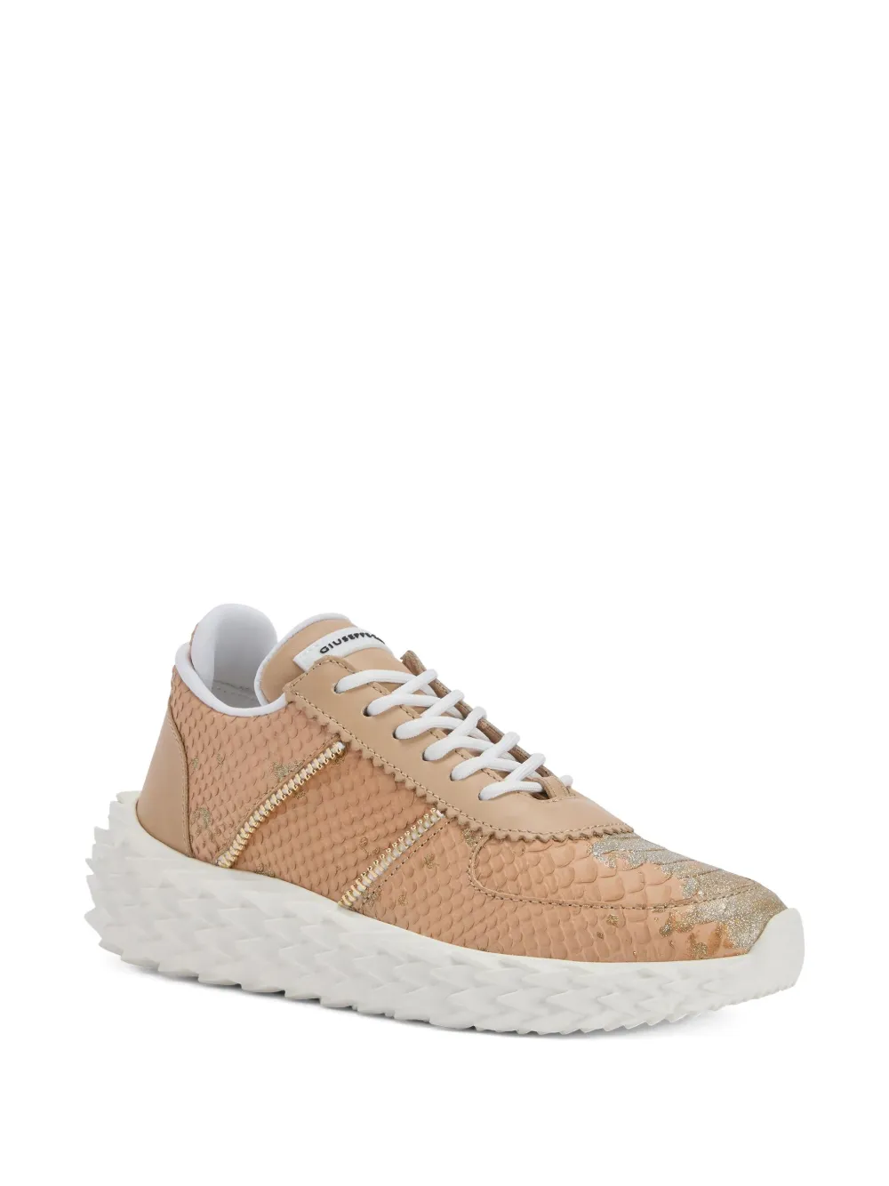 Giuseppe Zanotti Urchin snakeskin-effect sneakers | Low-Tops | Image 2