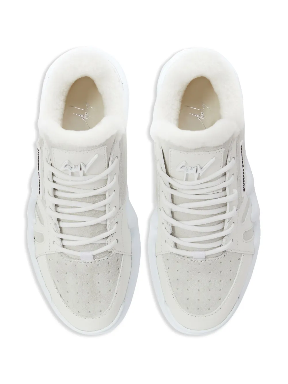 Giuseppe Zanotti Talon trainers White