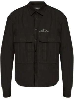 DSQUARED2 Fashion Western Shirt | Black | FARFETCH HK