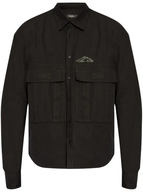 DSQUARED2 Icon-logo shirt 