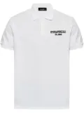 DSQUARED2 cotton polo shirt - White