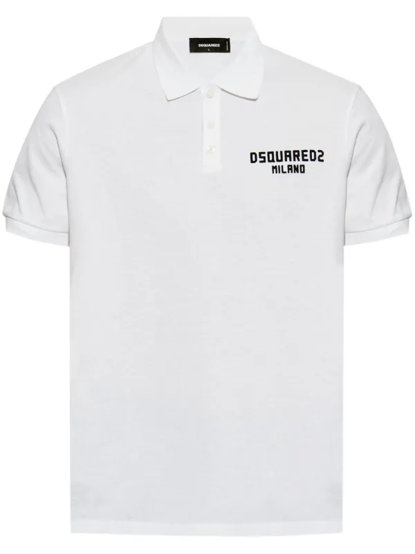 DSQUARED2 ポロシャツ | ホワイト | FARFETCH JP