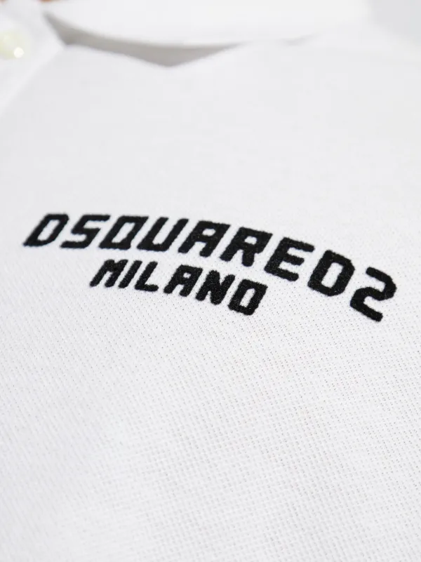 DSQUARED2 ポロシャツ | ホワイト | FARFETCH JP