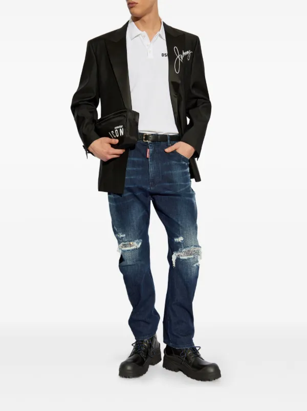 DSQUARED2 ポロシャツ | ホワイト | FARFETCH JP