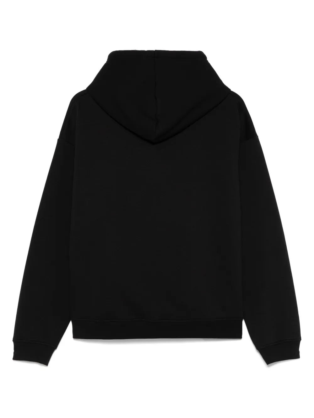 Dsquared2 Black Sweatshirt With Classic Hood And Bold Graphic Print In Black