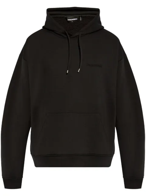 DSQUARED2 logo-appliqué hoodie