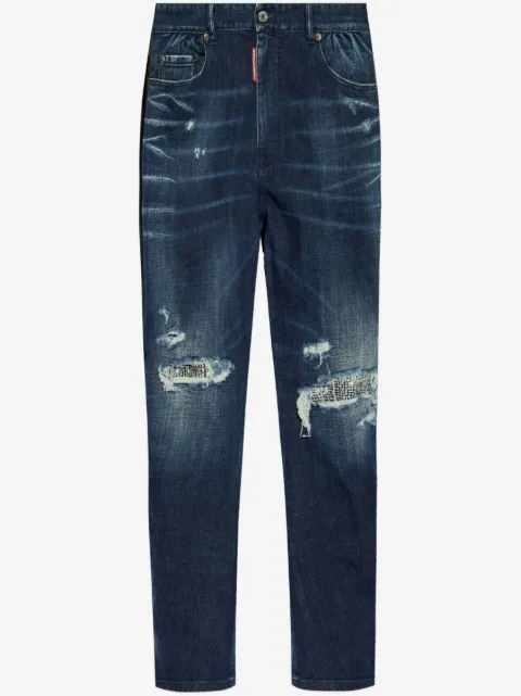 DSQUARED2 distressed straight jeans