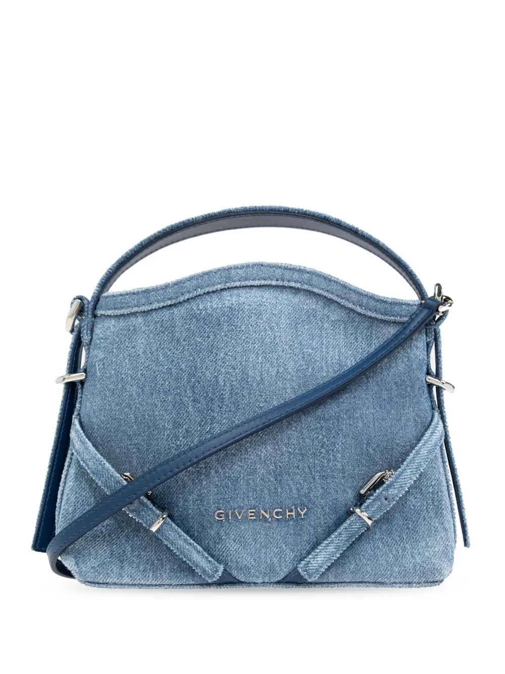 Givenchy Denim crossbodytas Blauw