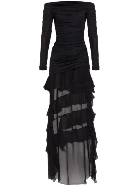 Blumarine vestido corto con hombros descubiertos