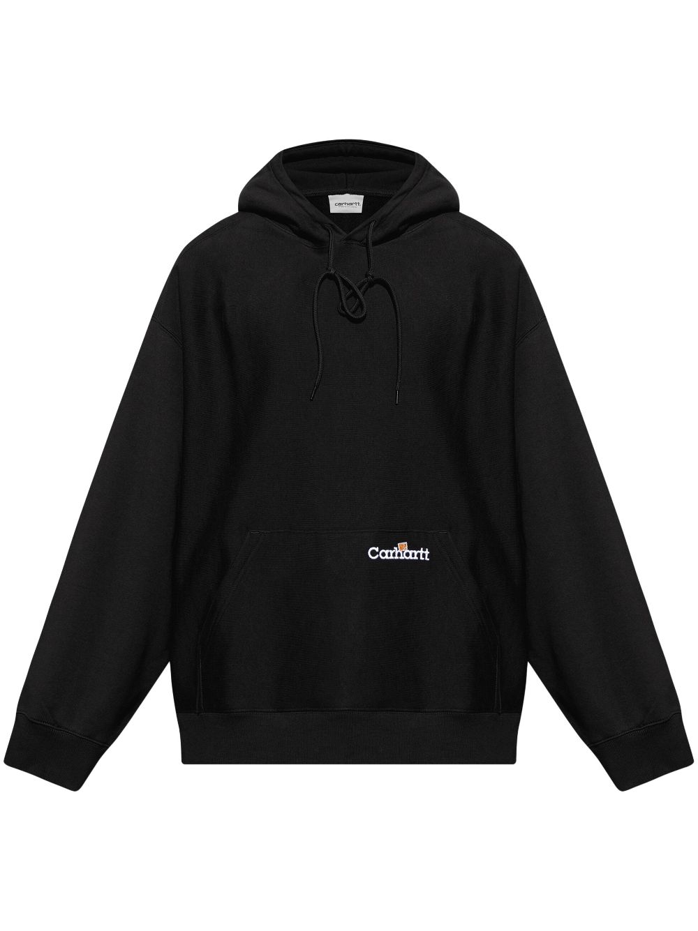 Carhartt WIP logo-embroidered hoodie - Black