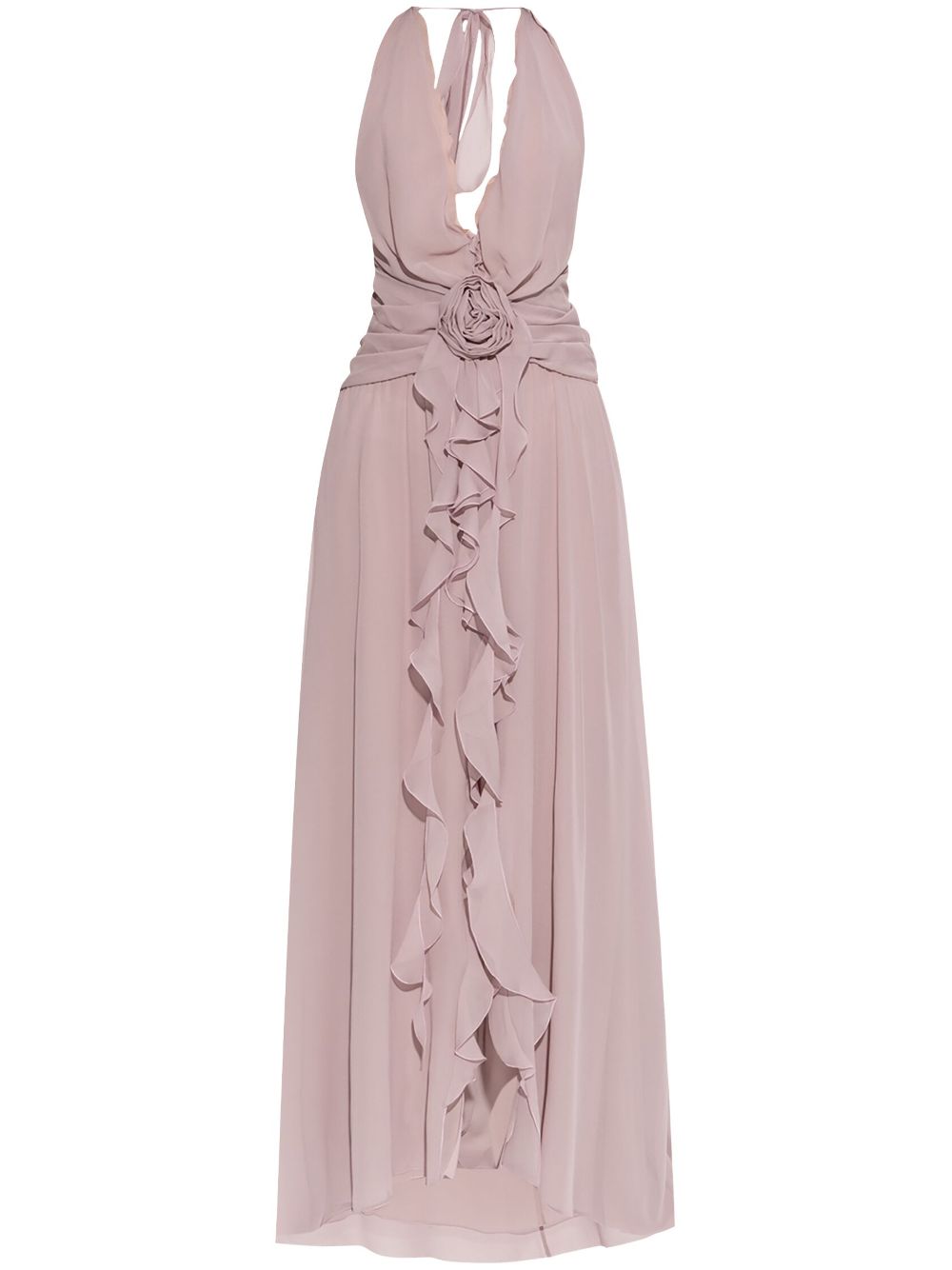 Blumarine georgette dress - Pink