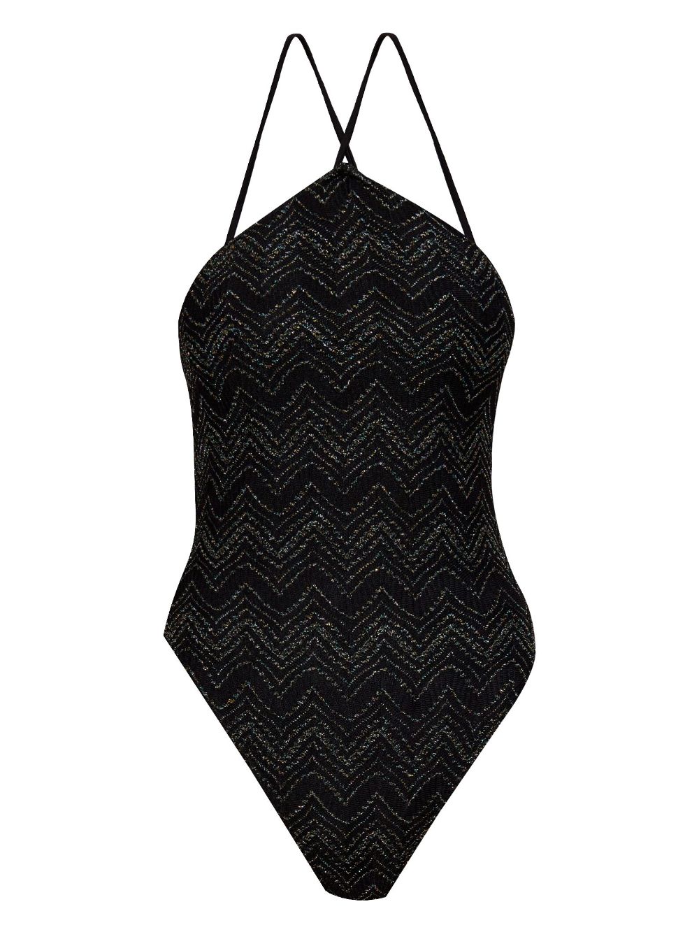 Missoni lurex swimsuit - Black