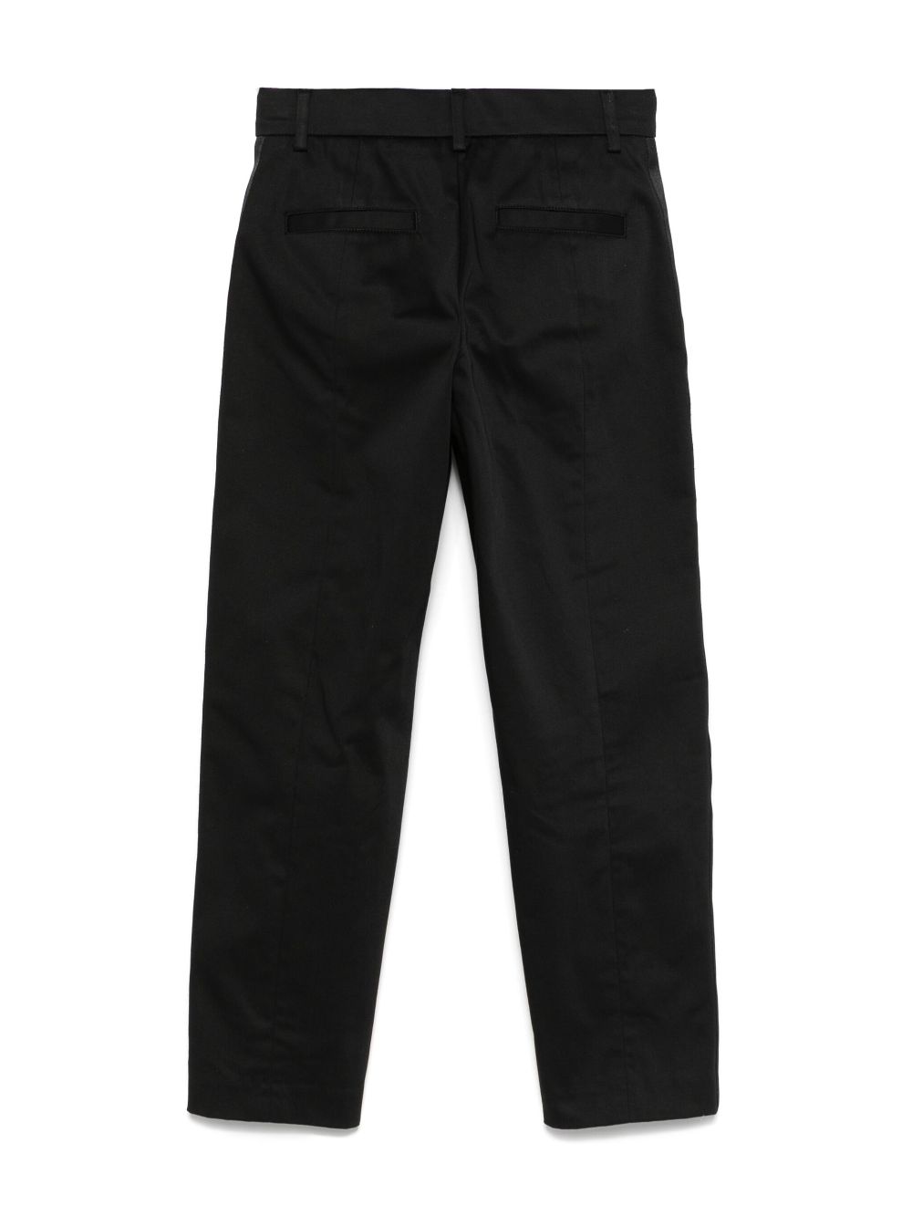 Balmain Kids Broek met geborduurd logo - Zwart