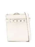 Valextra micro B-Tracollina cross body bag - White