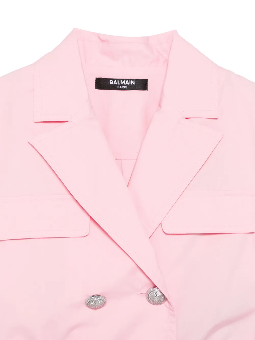 Balmain Kids Katoenen top Roze
