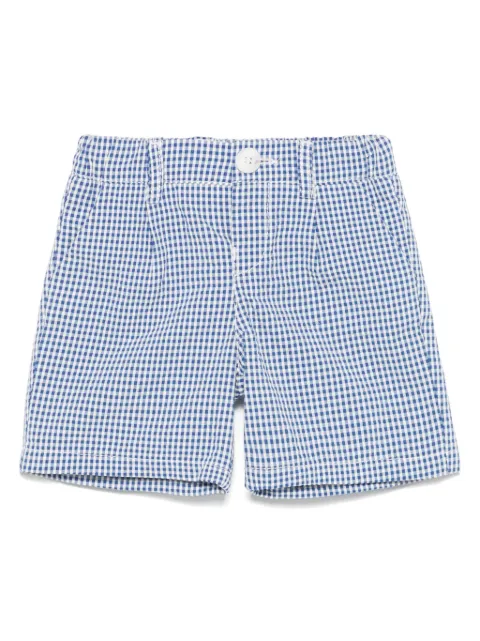 Fay Kids شورت بنقش كاروهات جينغهام