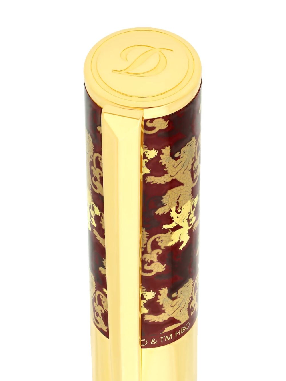 S.T. Dupont x Game of Thrones pen met letter D - Goud