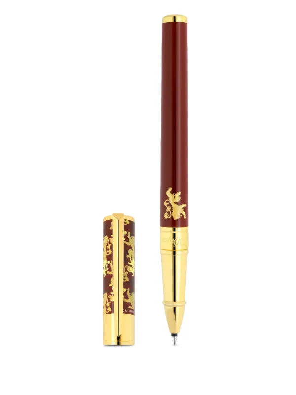 S.T. Dupont Caneta x Game Of Thrones Com Inicial D | Dourado
