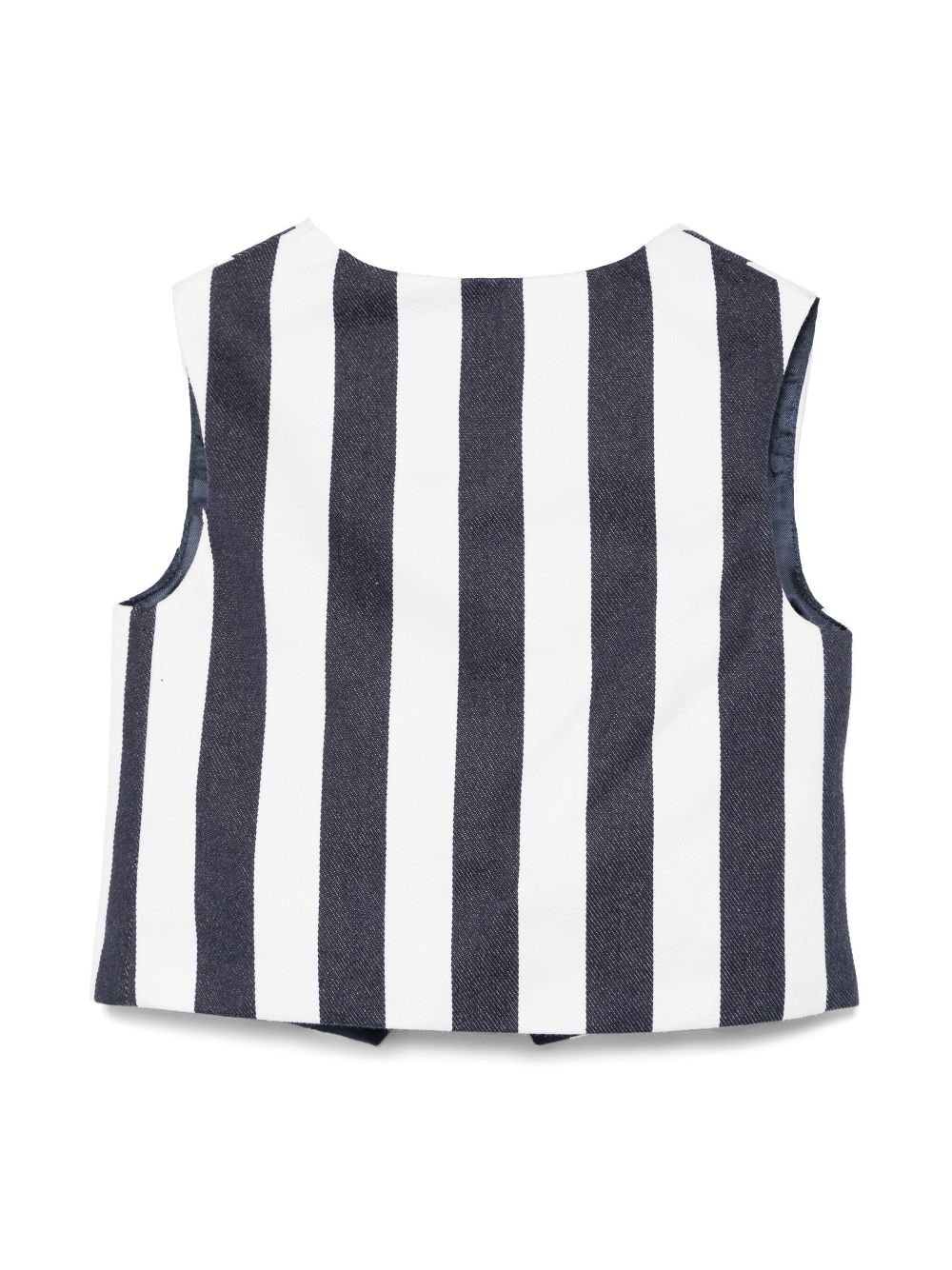 Fay Kids Gestreept gilet - Blauw