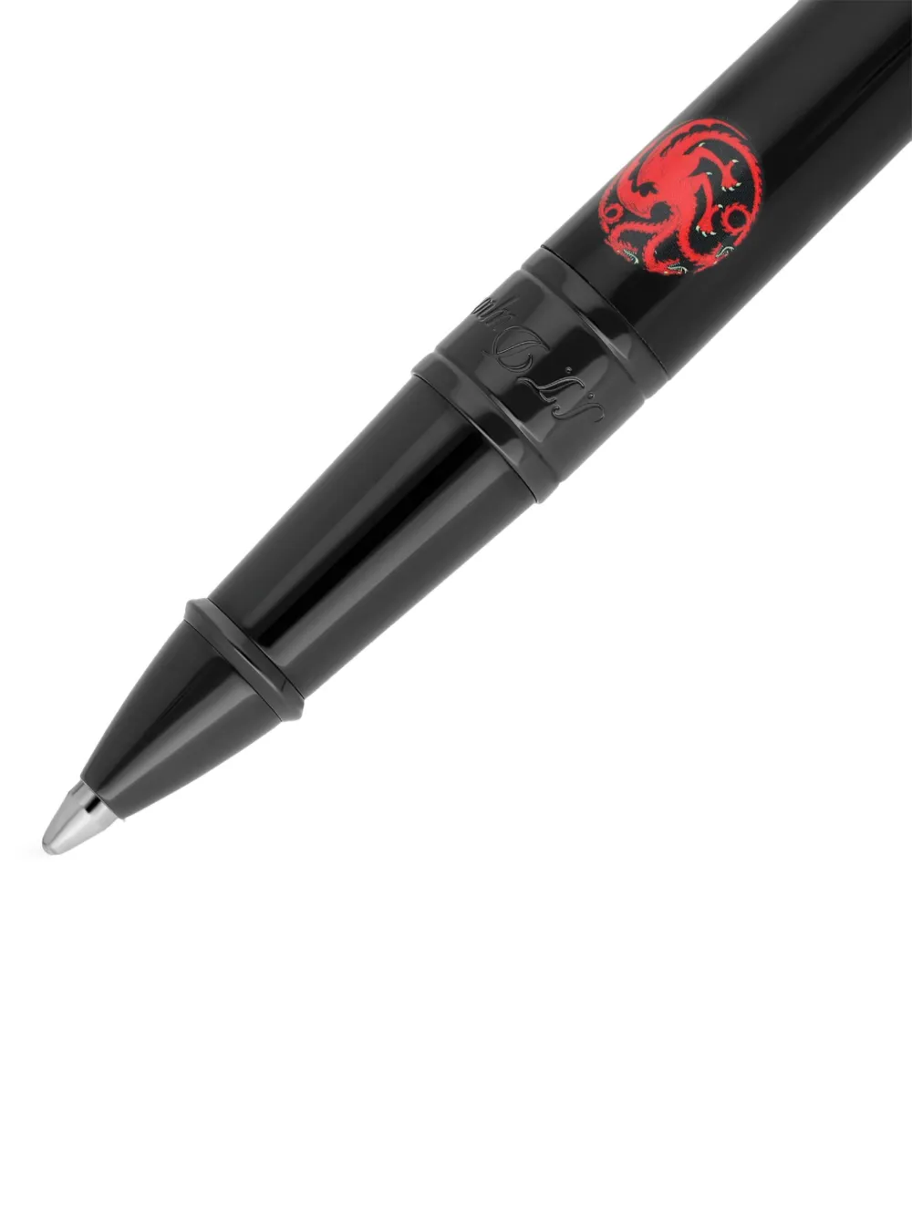 St Dupont X Game Of Thrones D Initial Pen In Schwarz