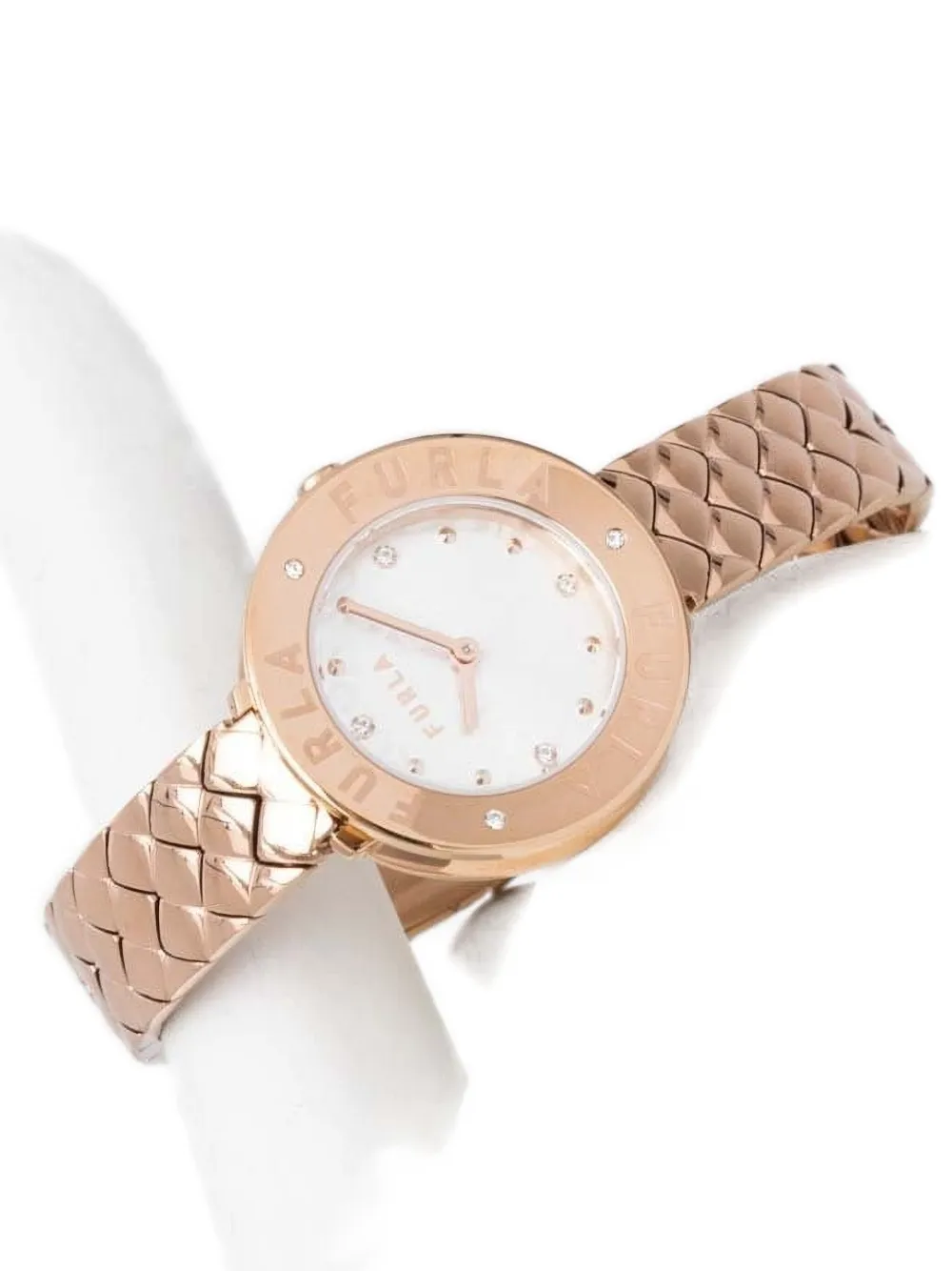 Furla stainless steel quartz 30mm - Rosa