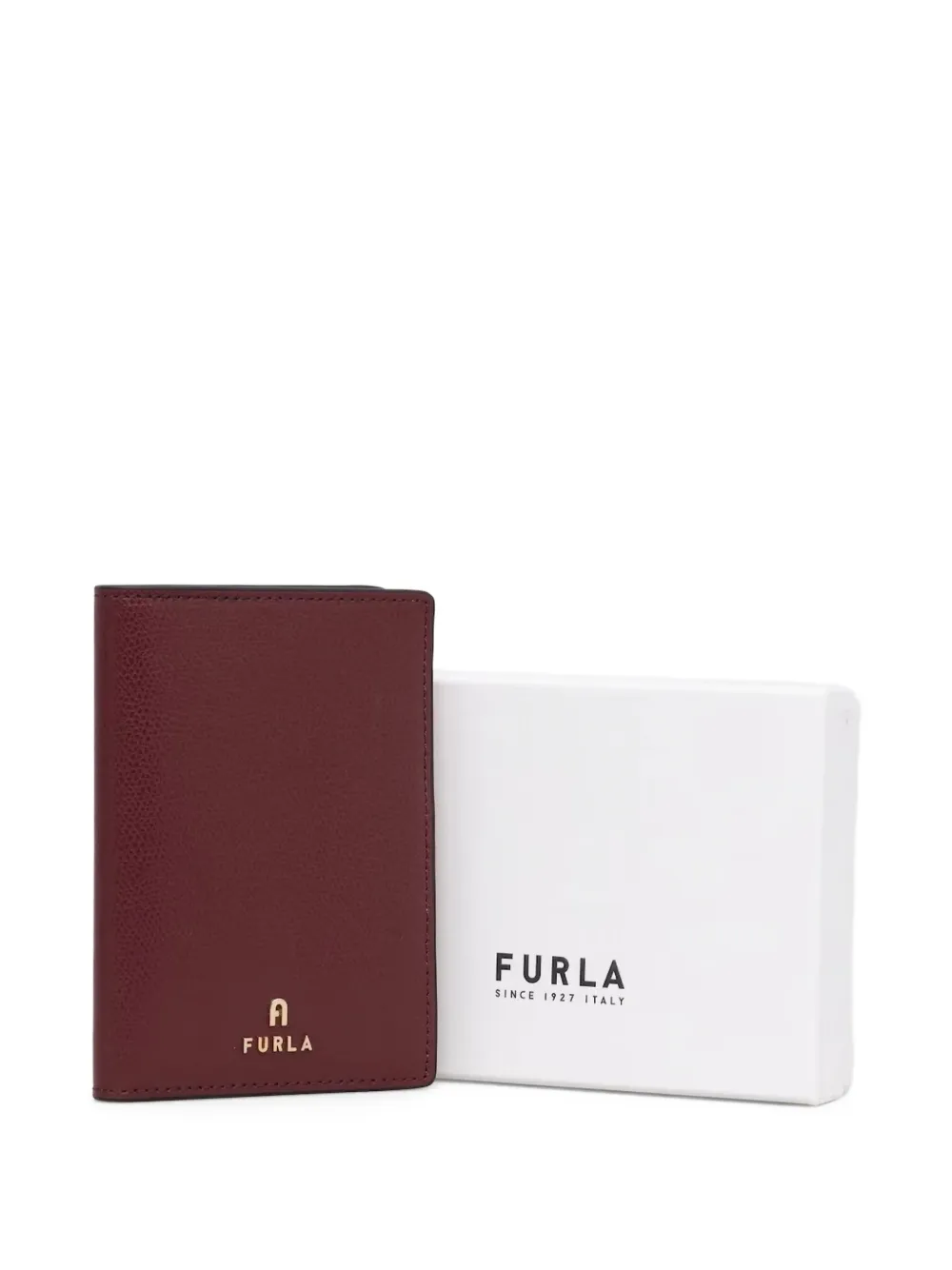 Furla Leren pasjeshouder Rood
