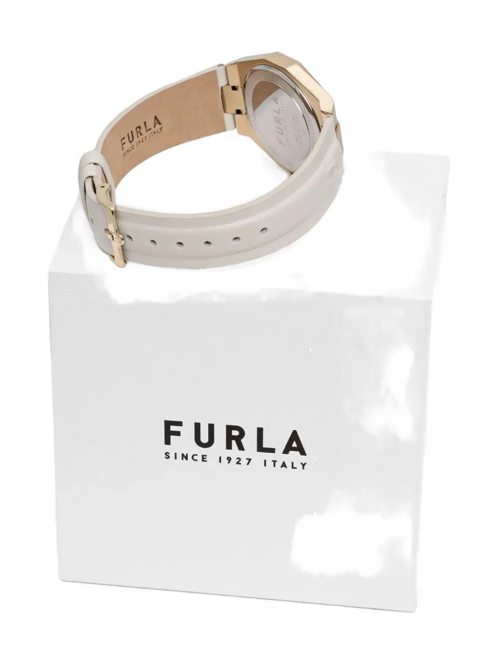Furla Achthoekig staal 30mm - Goud