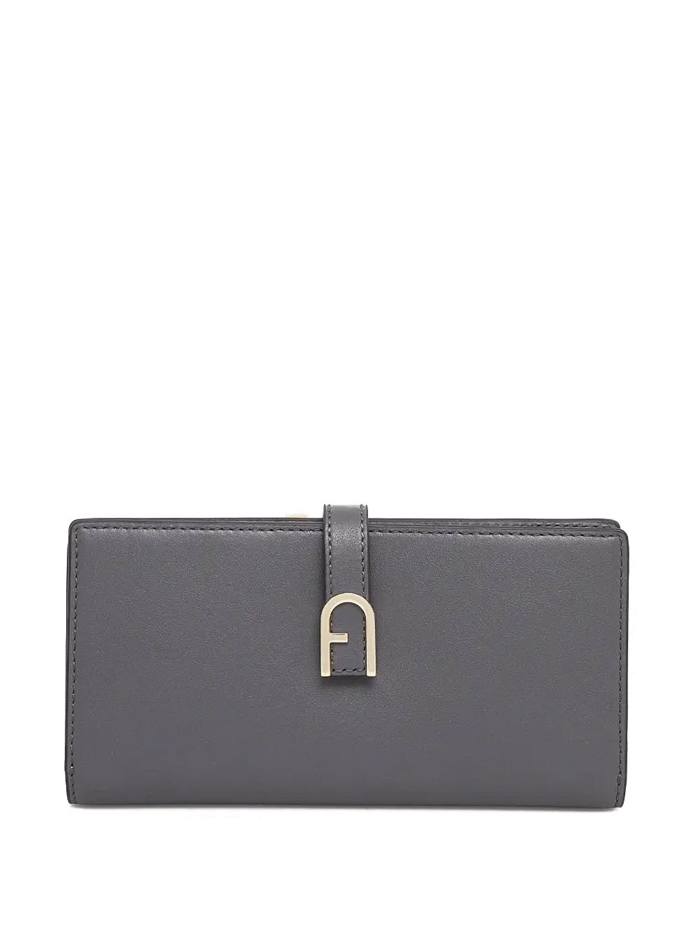 Furla medium Flow leather wallet - Grey