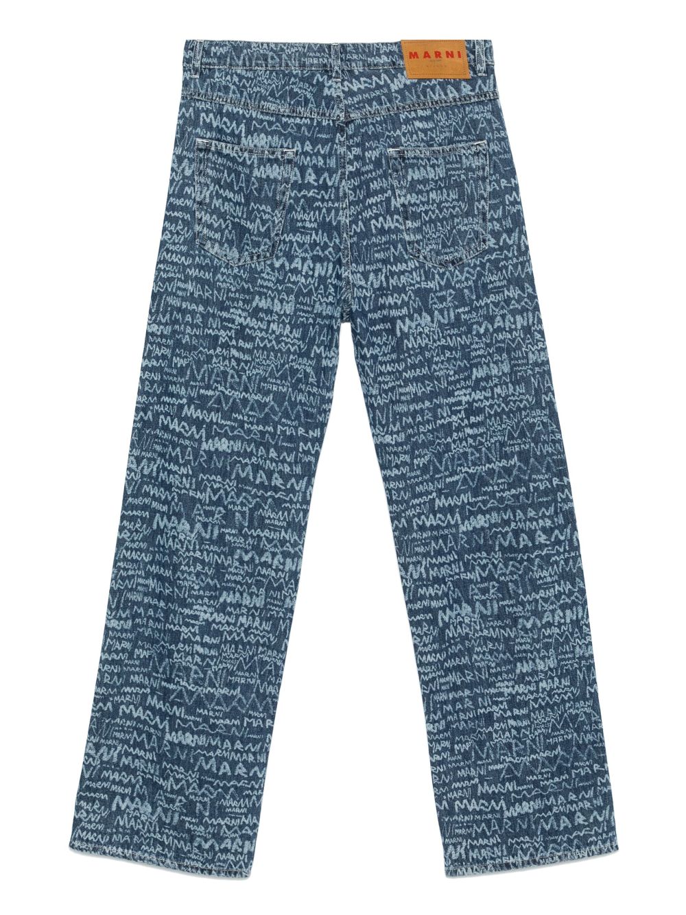 Marni lasered jeans - Blue