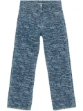 Marni lasered jeans - Blue