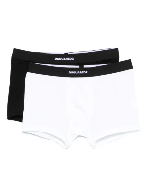 Lot de deux boxers à bande logo - DSQUARED2 - Modalova