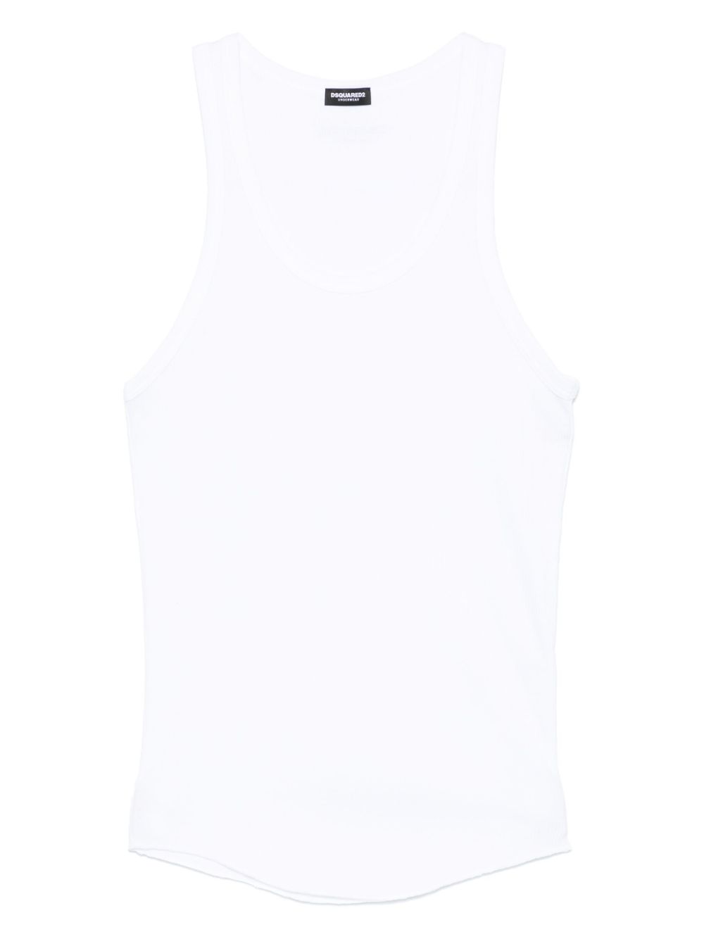 DSQUARED2 Twee katoenen tanktops - Zwart