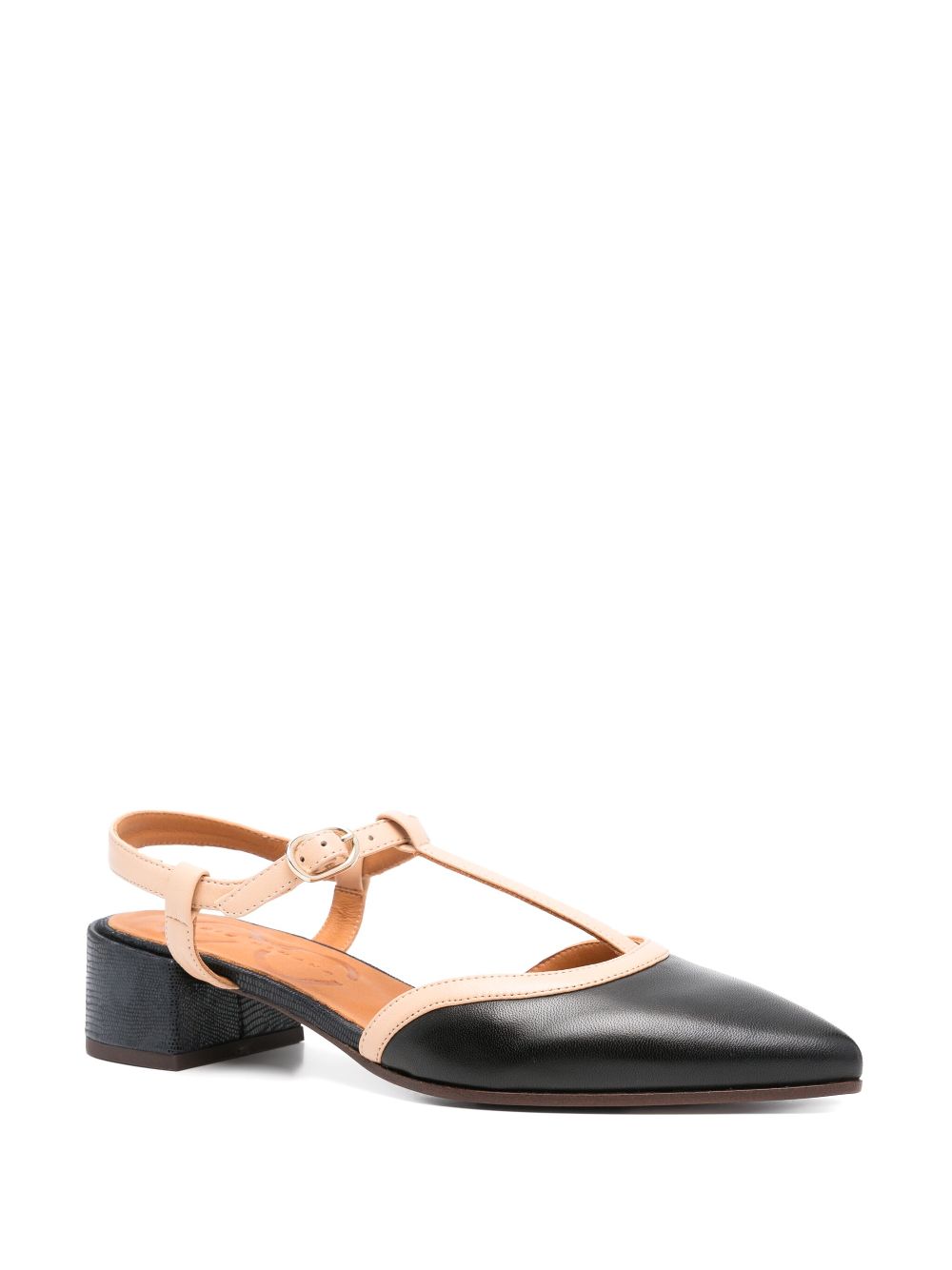 Chie Mihara 40 mm leren pumps - Zwart