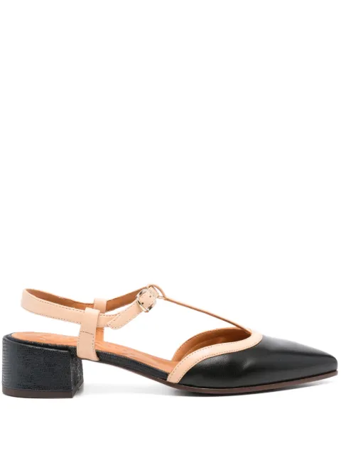 Chie Mihara 40mm leather pumps