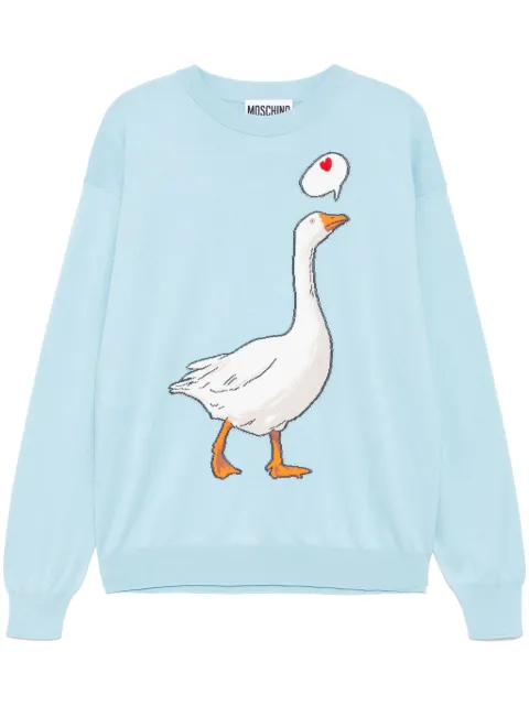 Moschino crew-neck jumper