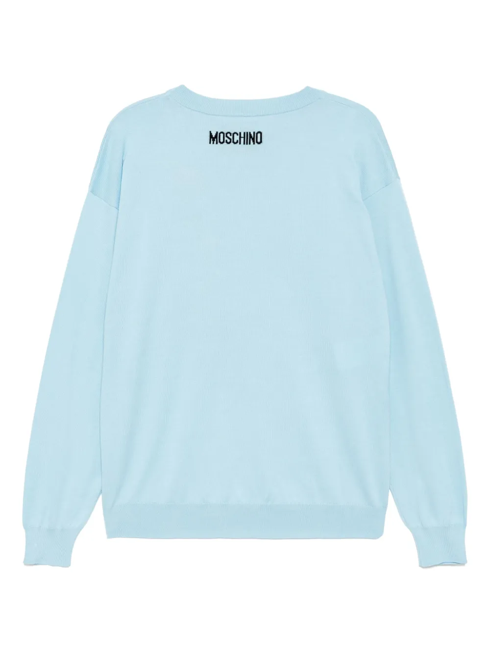 Moschino Trui met ronde hals - Blauw