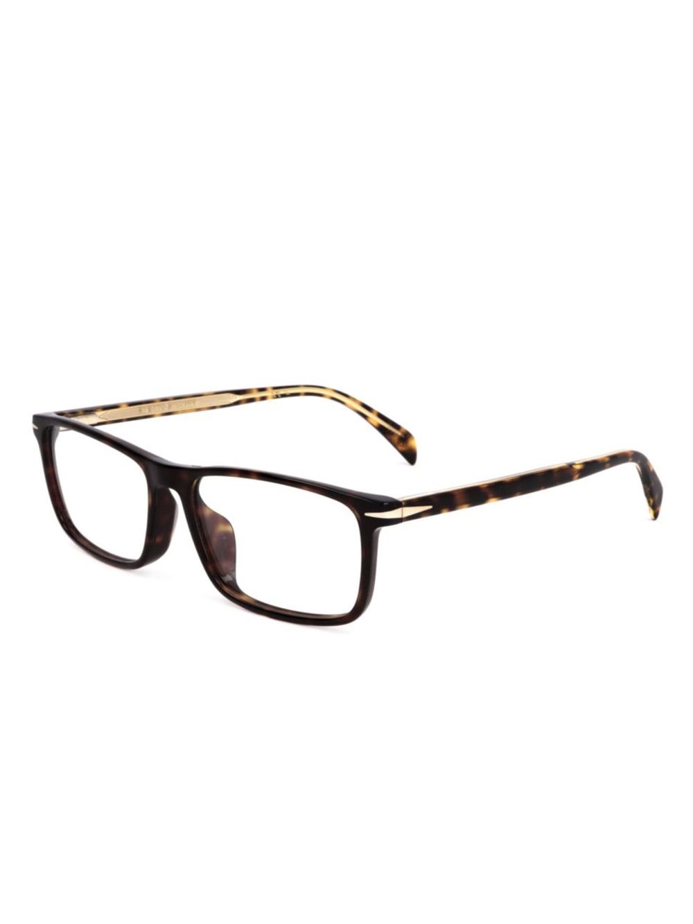 Eyewear by David Beckham tortoiseshell-effect glasses - Bruin