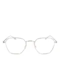 Safilo Team hexagon-frame glasses - 1YC-SILVER