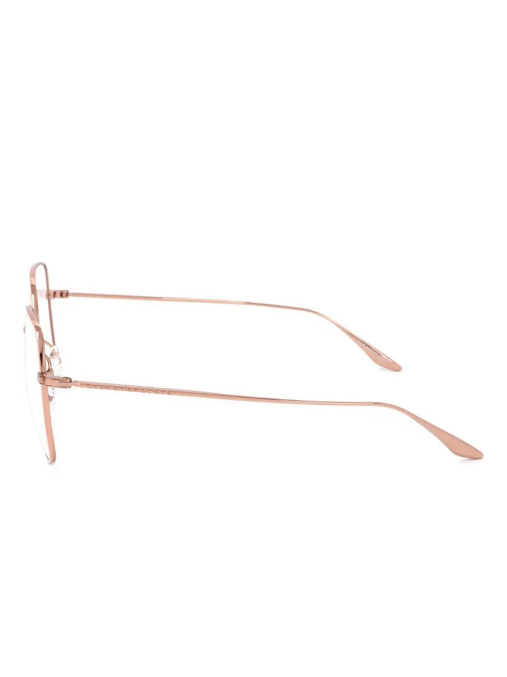 Barton Perreira Zonnebril met oversized montuur Roze