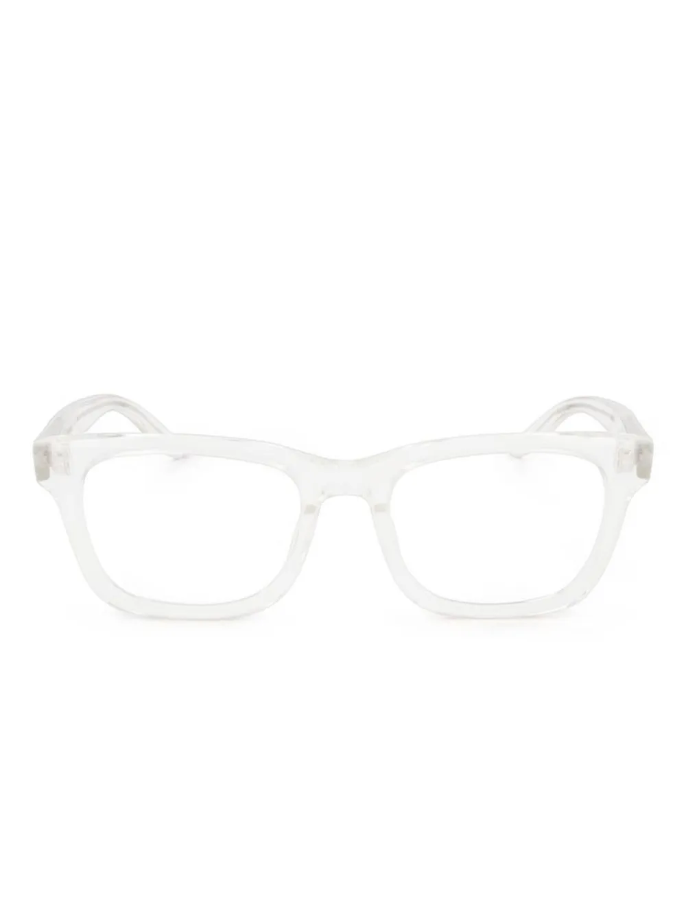 Barton Perreira lunettes de vue à monture carrée | blanc | Image 1