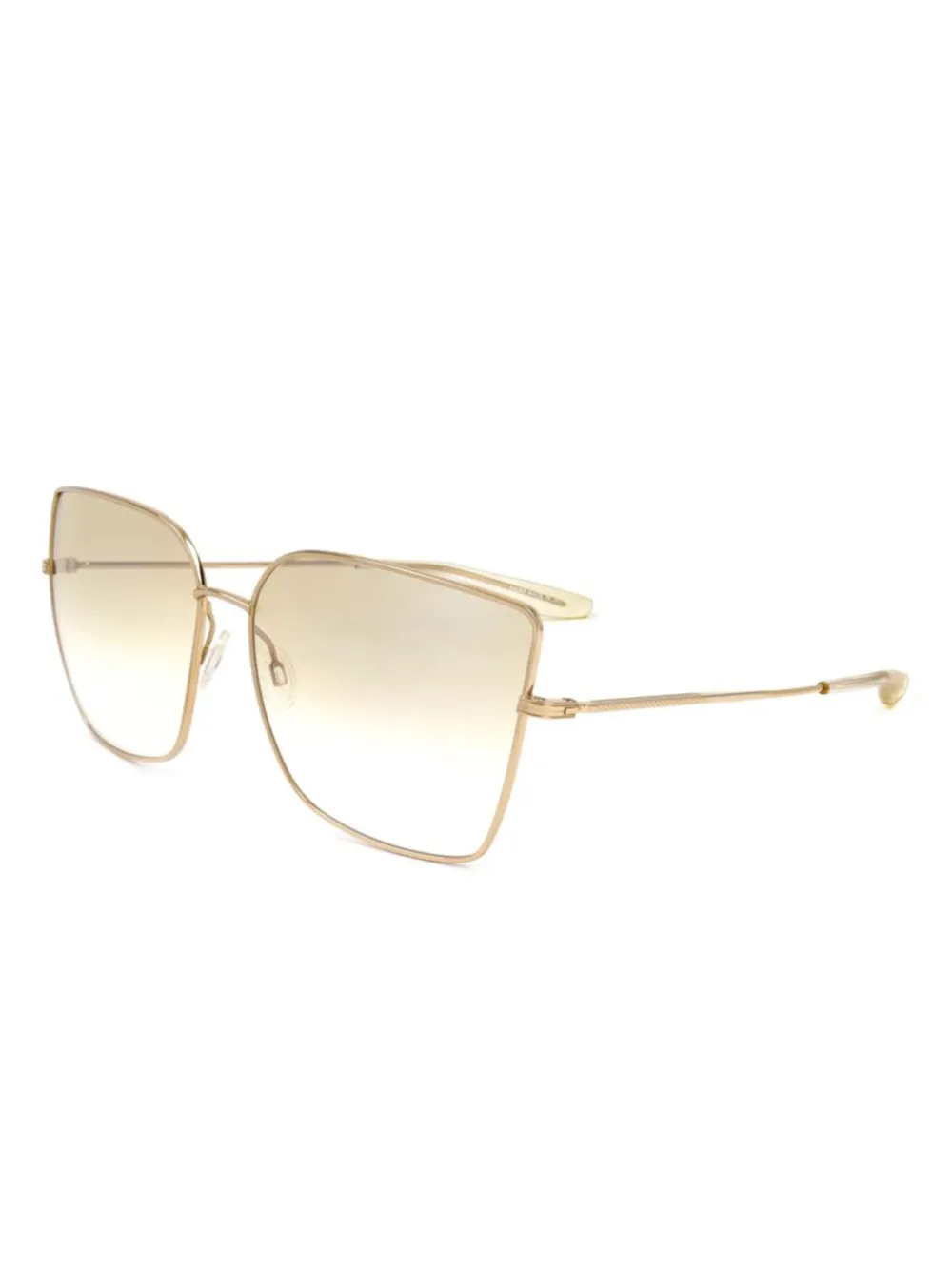 Barton Perreira square frame sunglasses - Goud