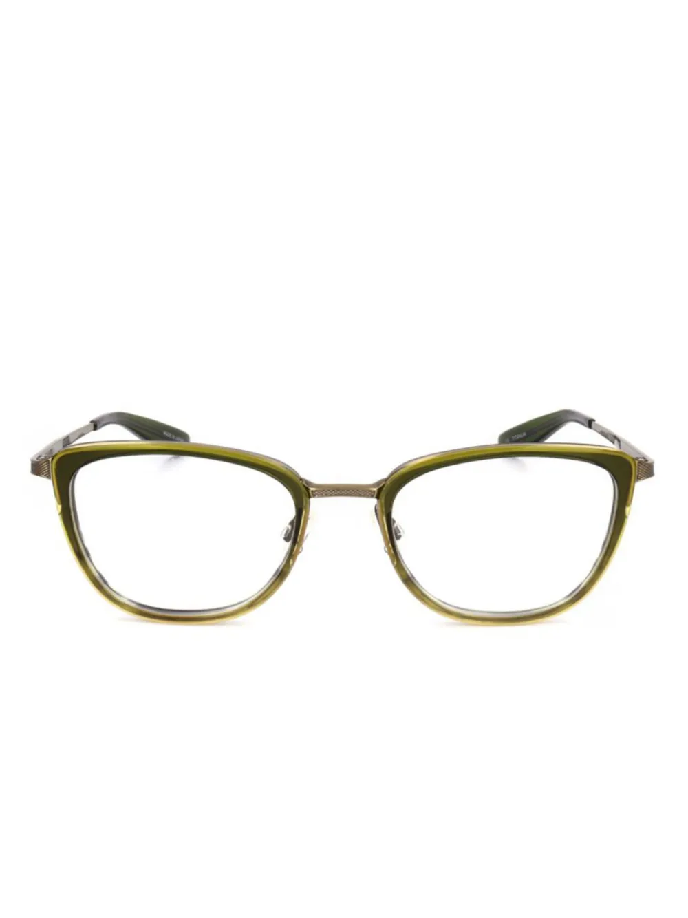 Barton Perreira oval-frame glasses | Green | Image 1